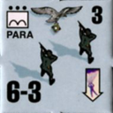 Panzer Grenadier Headquarters Library Unit: Germany Luftwaffe PARA for Panzer Grenadier game series