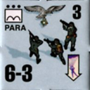 Panzer Grenadier Headquarters Library Unit: Germany Luftwaffe PARA for Panzer Grenadier game series