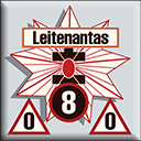 Panzer Grenadier Headquarters Library Unit: Lithuania Defense Force Leitenantas for Panzer Grenadier game series