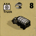 Panzer Grenadier Headquarters Library Unit: New Zealand New Zealand Army Truck for Panzer Grenadier game series