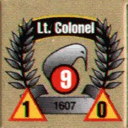 Panzer Grenadier Headquarters Library Unit: New Zealand New Zealand Army Lt. Colonel for Panzer Grenadier game series