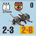 Panzer Grenadier Headquarters Library Unit: Spain Army 37mm Panzer Grenadier Headquarters Library Unit: Spain Army 37mm for Panzer Grenadier game series