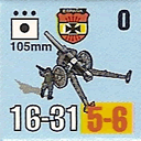 Panzer Grenadier Headquarters Library Unit: Spain Army 105mm for Panzer Grenadier game series