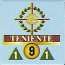 Panzer Grenadier Headquarters Library Unit: Spain Army Teniente for Panzer Grenadier game series