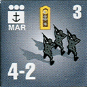 Panzer Grenadier Headquarters Library Unit: Germany Kriegsmarine  Mar for Panzer Grenadier game series
