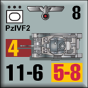 Panzer Grenadier Headquarters Library Unit: Germany Heer PzIVF2 for Panzer Grenadier game series