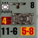 Panzer Grenadier Headquarters Library Unit: Germany Heer PzIVF2 for Panzer Grenadier game series
