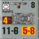 Panzer Grenadier Headquarters Library Unit: Germany Heer PzIVF2 for Panzer Grenadier game series