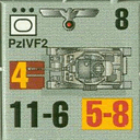 Panzer Grenadier Headquarters Library Unit: Germany Heer PzIVF2 for Panzer Grenadier game series