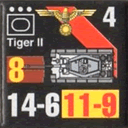 Panzer Grenadier Headquarters Library Unit: Germany Schutzstaffel Tiger II for Panzer Grenadier game series