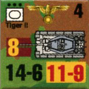 Panzer Grenadier Headquarters Library Unit: Germany Schutzstaffel Tiger II for Panzer Grenadier game series