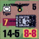 Panzer Grenadier Headquarters Library Unit: Germany Schutzstaffel Tiger for Panzer Grenadier game series