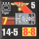 Panzer Grenadier Headquarters Library Unit: Germany Schutzstaffel Tiger for Panzer Grenadier game series