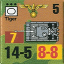 Panzer Grenadier Headquarters Library Unit: Germany Schutzstaffel Tiger for Panzer Grenadier game series