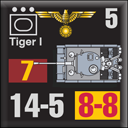 Panzer Grenadier Headquarters Library Unit: Germany Schutzstaffel Tiger for Panzer Grenadier game series