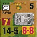 Panzer Grenadier Headquarters Library Unit: Germany Schutzstaffel Tiger for Panzer Grenadier game series