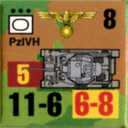 Panzer Grenadier Headquarters Library Unit: Germany Schutzstaffel PzIVh for Panzer Grenadier game series