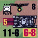 Panzer Grenadier Headquarters Library Unit: Germany Schutzstaffel PzIVh for Panzer Grenadier game series