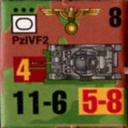 Panzer Grenadier Headquarters Library Unit: Germany Schutzstaffel PzIVf2 for Panzer Grenadier game series