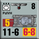 Panzer Grenadier Headquarters Library Unit: Germany Heer PzIVH for Panzer Grenadier game series