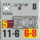 Panzer Grenadier Headquarters Library Unit: Germany Heer PzIVH for Panzer Grenadier game series