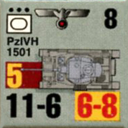 Panzer Grenadier Headquarters Library Unit: Germany Heer PzIVH for Panzer Grenadier game series