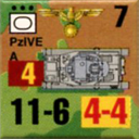 Panzer Grenadier Headquarters Library Unit: Germany Schutzstaffel PzIVe for Panzer Grenadier game series