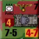 Panzer Grenadier Headquarters Library Unit: Germany Schutzstaffel PzIIIj for Panzer Grenadier game series