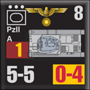 Panzer Grenadier Headquarters Library Unit: Germany Schutzstaffel PzII for Panzer Grenadier game series