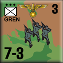 Panzer Grenadier Headquarters Library Unit: Germany Schutzstaffel Gren for Panzer Grenadier game series