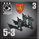 Panzer Grenadier Headquarters Library Unit: Germany Schutzstaffel Jäger for Panzer Grenadier game series