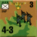 Panzer Grenadier Headquarters Library Unit: Germany Schutzstaffel INF for Panzer Grenadier game series