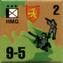 Panzer Grenadier Headquarters Library Unit: Germany Schutzstaffel HMG for Panzer Grenadier game series