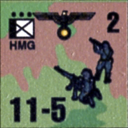 Panzer Grenadier Headquarters Library Unit: Germany Schutzstaffel HMG for Panzer Grenadier game series