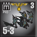 Panzer Grenadier Headquarters Library Unit: Germany Schutzstaffel Pio for Panzer Grenadier game series