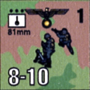 Panzer Grenadier Headquarters Library Unit: Germany Schutzstaffel 81mm for Panzer Grenadier game series