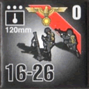 Panzer Grenadier Headquarters Library Unit: Germany Schutzstaffel 120mm for Panzer Grenadier game series