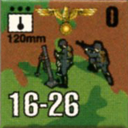 Panzer Grenadier Headquarters Library Unit: Germany Schutzstaffel 120mm for Panzer Grenadier game series
