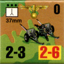 Panzer Grenadier Headquarters Library Unit: Germany Schutzstaffel 37mm for Panzer Grenadier game series