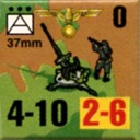 Panzer Grenadier Headquarters Library Unit: Germany Schutzstaffel 37mm AA for Panzer Grenadier game series
