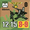 Panzer Grenadier Headquarters Library Unit: Germany Schutzstaffel 88mm for Panzer Grenadier game series
