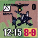 Panzer Grenadier Headquarters Library Unit: Germany Schutzstaffel 88mm for Panzer Grenadier game series