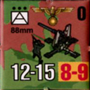 Panzer Grenadier Headquarters Library Unit: Germany Schutzstaffel 88mm for Panzer Grenadier game series