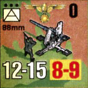 Panzer Grenadier Headquarters Library Unit: Germany Schutzstaffel 88mm for Panzer Grenadier game series