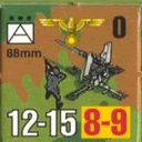 Panzer Grenadier Headquarters Library Unit: Germany Schutzstaffel 88mm for Panzer Grenadier game series