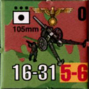 Panzer Grenadier Headquarters Library Unit: Germany Schutzstaffel 105mm for Panzer Grenadier game series