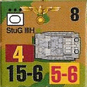 Panzer Grenadier Headquarters Library Unit: Germany Schutzstaffel StuG IIIH for Panzer Grenadier game series