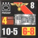 Panzer Grenadier Headquarters Library Unit: Germany Schutzstaffel Hetzer for Panzer Grenadier game series