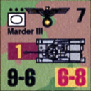 Panzer Grenadier Headquarters Library Unit: Germany Schutzstaffel Marder III for Panzer Grenadier game series