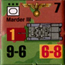 Panzer Grenadier Headquarters Library Unit: Germany Schutzstaffel Marder III for Panzer Grenadier game series